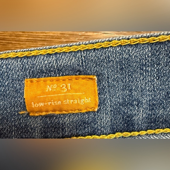 Anthropologie pilcro and the letterpress medium wash low rise denim jeans 31 EUC - Picture 6 of 13